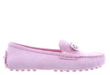 Mocasín de gamuza Salvatore Ferragamo Odilia talla 9,5 lila (ligero)