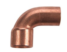 Mueller Streamline W 62321 Copper 90 Degree Street Elbow 3/8x3/8 Sweat Dia. in.