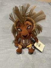 Simba Plush Disney The Lion King Broadway Musical Bean Bag 11" Stuffed Toy