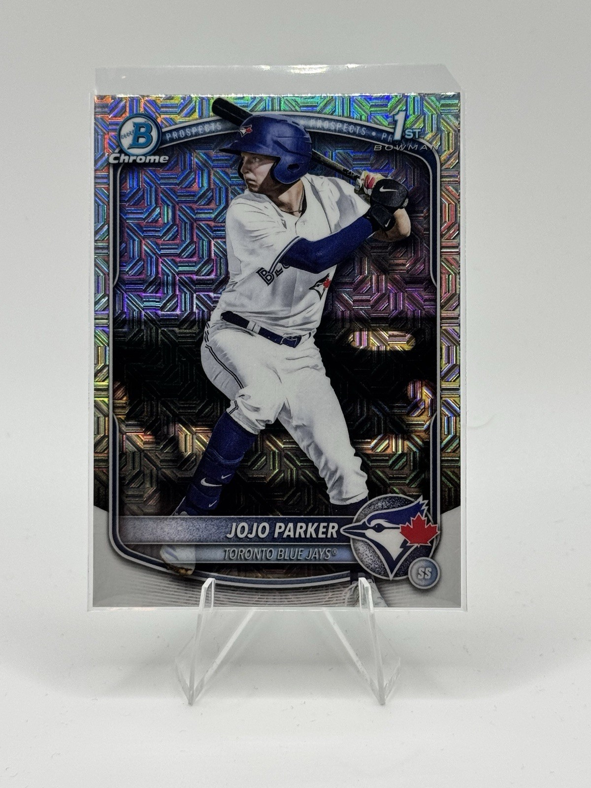 2025 Bowman Draft JoJo Parker #BDC-8 Mojo Refractor (RC) Toronto Blue Jays