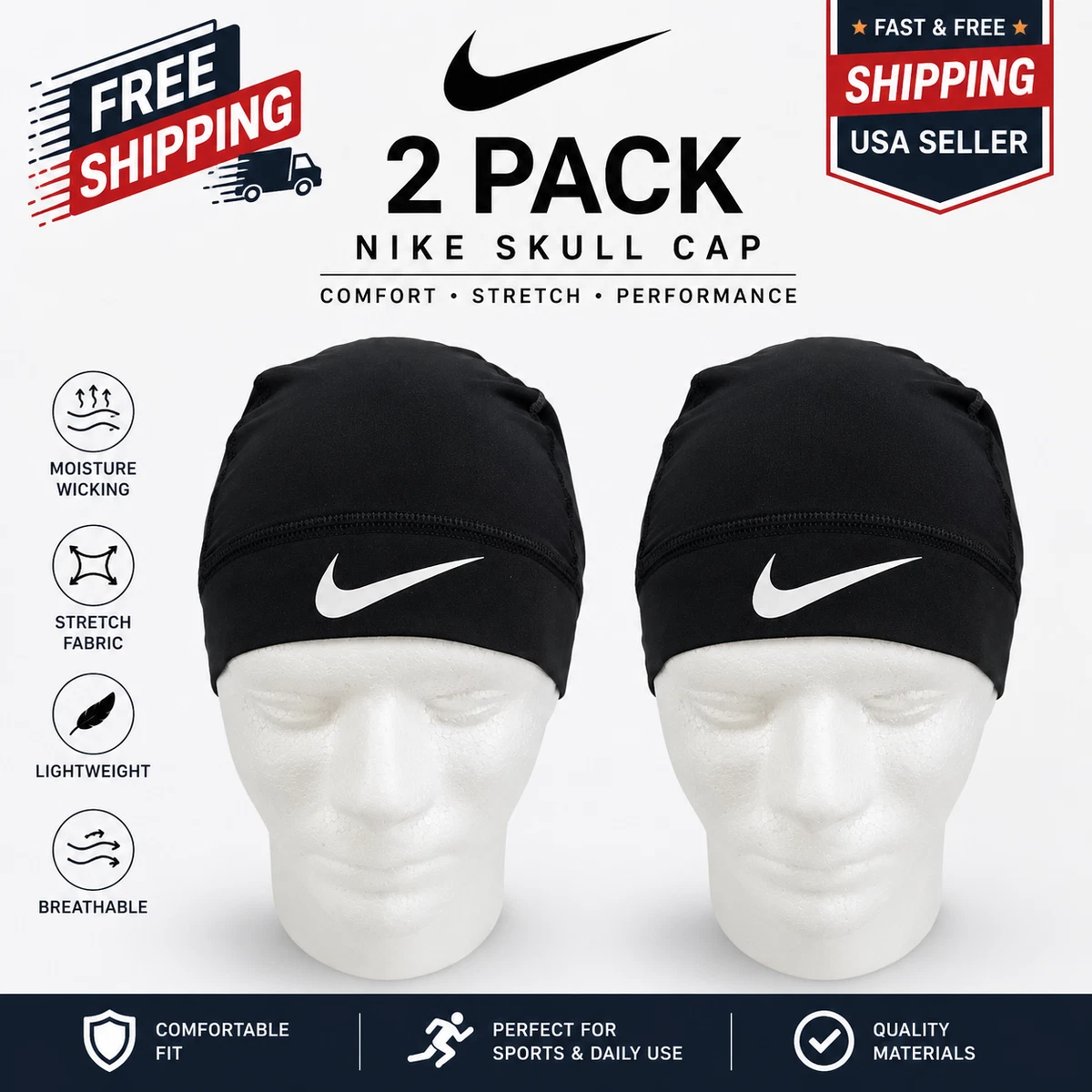 Nike Polyester Men's Skull Cap for sale | eBay