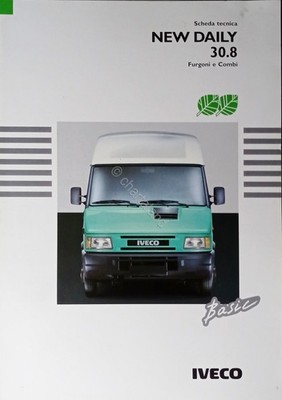 Prospekt Datenblatt Iveco - New Daily 30.8 Transporter und Kombi - 1997