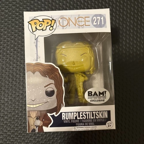 Funko Pop! Vinyl: Once Upon A Time #271 RUMPLESTILTSKIN GOLD EXCLUSIVE BAM