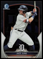 2023 BOWMAN DRAFT CHROME JACE JUNG RC DETROIT TIGERS #BDC-104