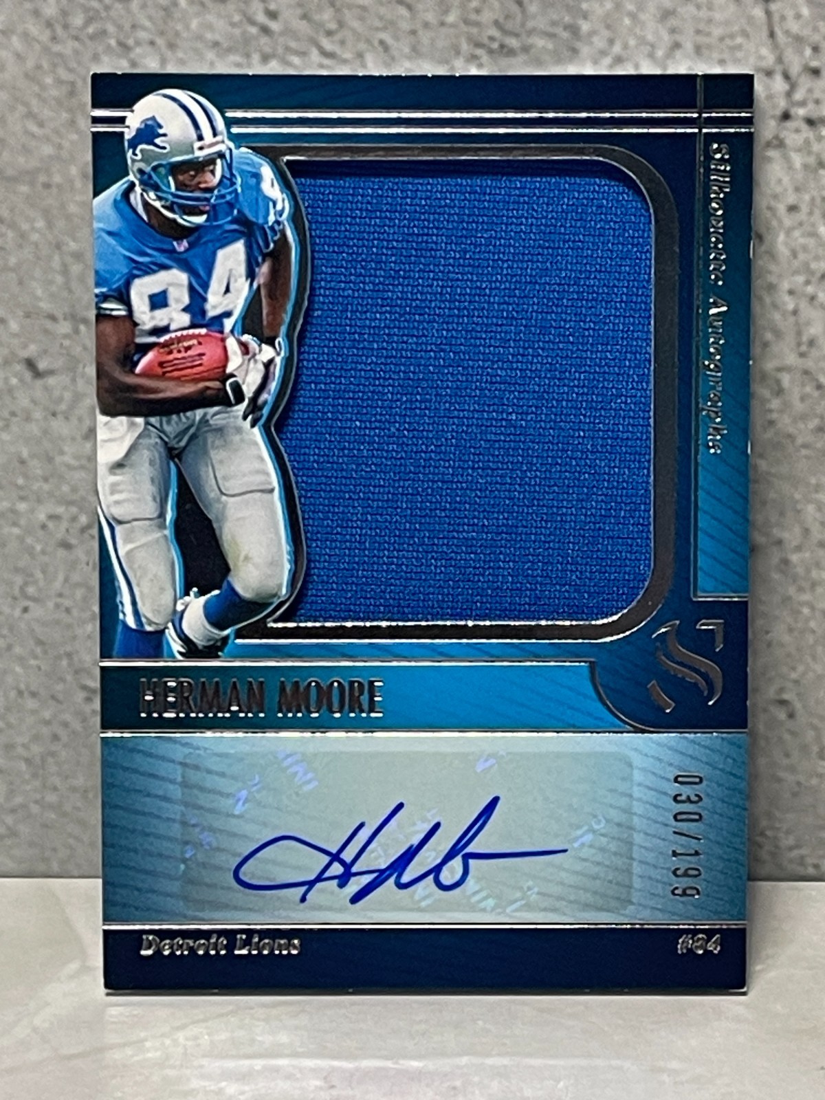 2025 Panini Silhouette Silhouette Autographs Herman Moore #'d/199 (invA)