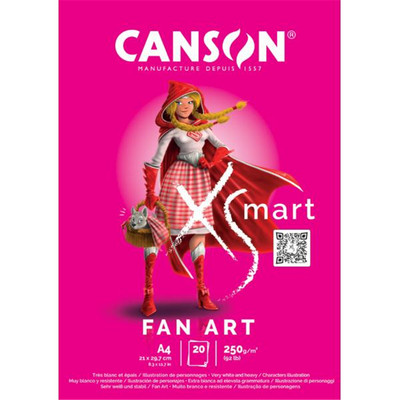 Xsmart Block 21X29.7 Cm (A4) Fan Art | Canson