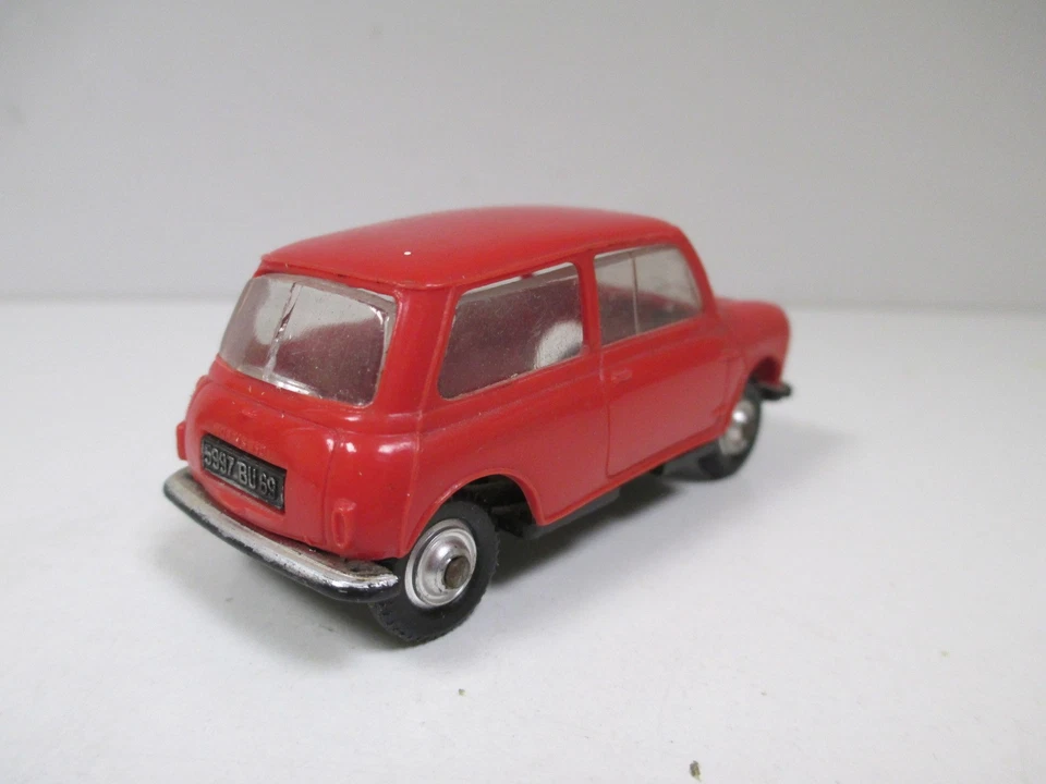 MORRIS 850 AUSTIN MINI COOPER Rouge Red Rot par NOREV Plastique N° 75 au 1/43 - Photo 2/4