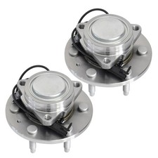 Front Wheel Bearing and Hubs Kit For Cadillac Escalade Chevrolet GMC 07-14