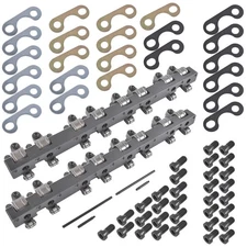 Roller Rocker Arm Set 1.6 Ratio Shaft Mount Style Standard for Chevrolet SBC 350