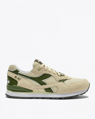  Sport Schuhe Sneakers HERREN Diadora T2 N.92 ADVANCE Grünes Pesto Lifestyle 