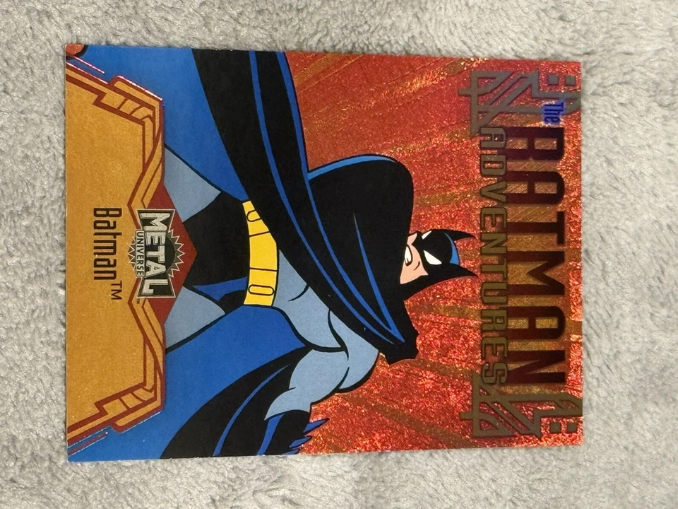 2025 Skybox Batman Metal Universe THE BATMAN ADVENTURES BATMAN BA-1 💎 1:1200 - Image 2 of 4