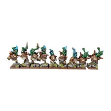 Night Goblin Squig Riders PRO Painted Lot Set of 9 Metal