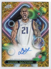 2023-24 Daniel Gafford Auto Topps Chrome Cosmic Variation Gold /50 #CCAV-DG