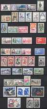 France oblitérés année complète 1961, n° 1231 à 1324, cote + de 50€ TBE