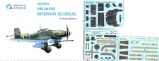 Quinta Studios 1/35 JUNKERS Ju-87G STUKA DECAL COLORED INTERIOR SET Border Model