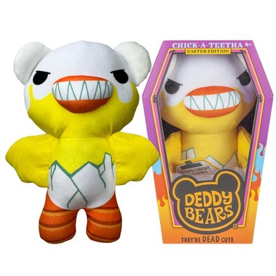 Deddy Bears Chick-A-Teetha Ostern Spielzeug Plüsch im Sargkasten 30 cm x 20 cm