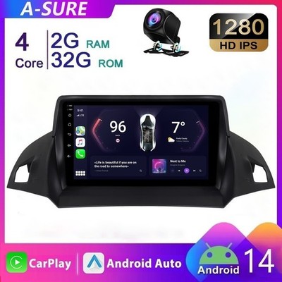 KAM 2+64G Android 15 Autoradio Für C-Max Ford Kuga 2012-2018 Escape Carplay Navi