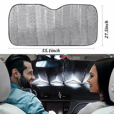 Foldable Car Windshield Sun Visor Shade Front Window Cover Uv Block Protector