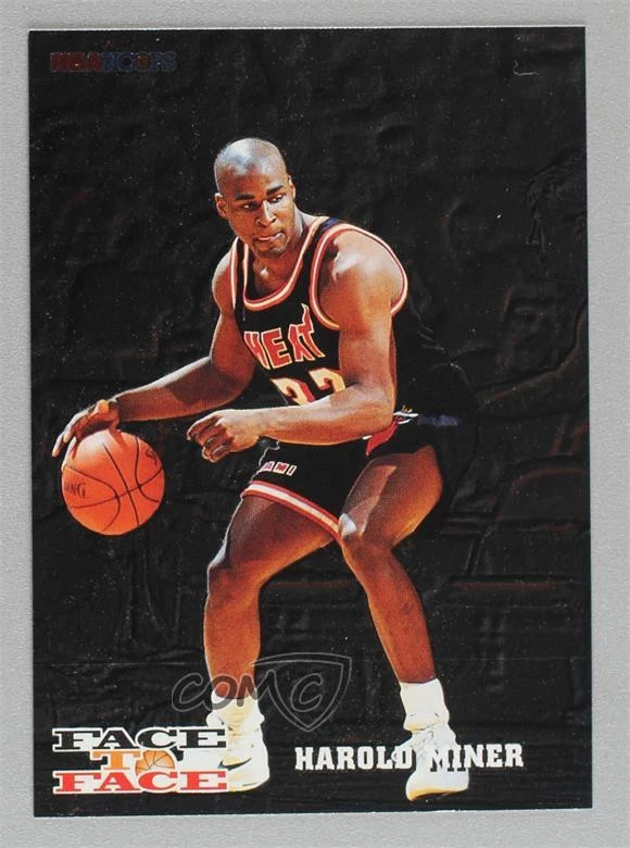 Harold Miner trading card