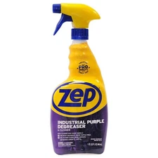 Zep Industrial Purple Unscented Scent Cleaner and Degreaser 32 oz Liquid. Pack 2