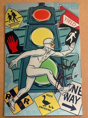 The Pedestrian 1 Metal Variant SIGNED Von Gorman Esposito Magma 2025 SDCC LTD 25