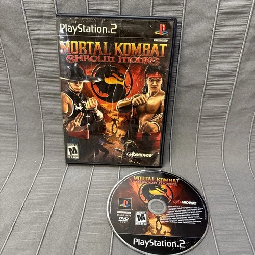 Mortal Kombat Shaolin Monks PS2, Disc And Case, No Instruction Booklet.