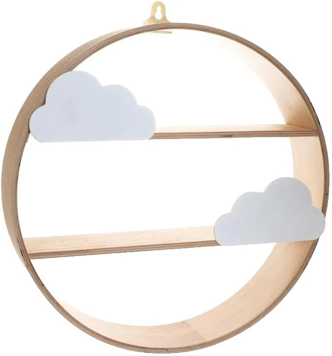 Libreros marrón de bambú y estanterías para niños y adolescentes