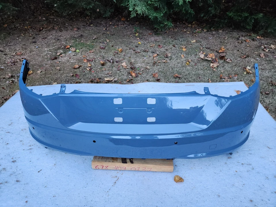 PARA-CHOQUE TRASEIRO AUDI TT RS 2016 2017 2018 2019 2020 S-LINE TTRS FABRICANTE DE EQUIPAMENTO ORIGINAL. SEM FRETE.  - Imagem 2 de 4