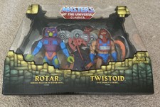 MOTUC ROTAR & TWISTOID MASTERS OF THE UNIVERSE CLASSICS MISB He-Man 2014 Mattel
