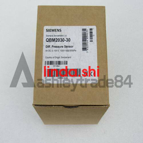 Siemens QBM203030 Differential Pressure Sensor for sale online eBay