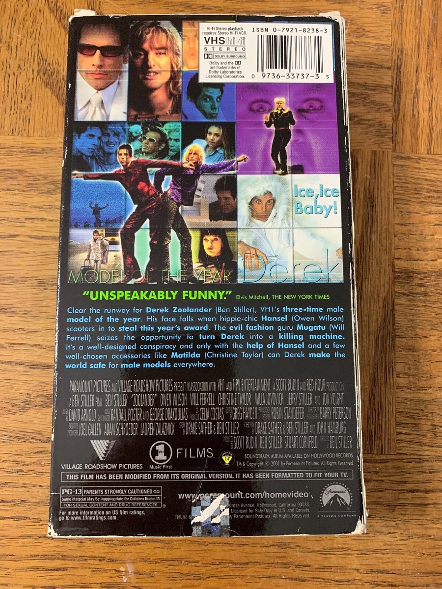 Zoolander VHS | eBay