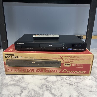 □pioneer DV-353 DVDプレーヤー リモコン m0a711