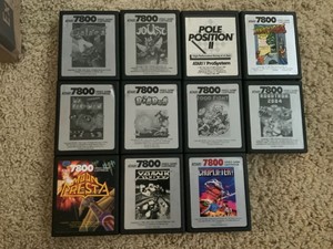 rare atari 7800 games