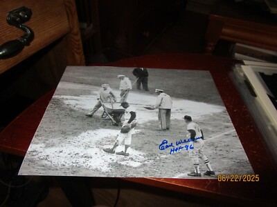 Earl Weaver Baltimore Orioles Signed 8X10 Baseball Photo last game as coach