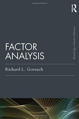Factor Analysis: Classic Edition (Psychology Pr, Gorsuch**