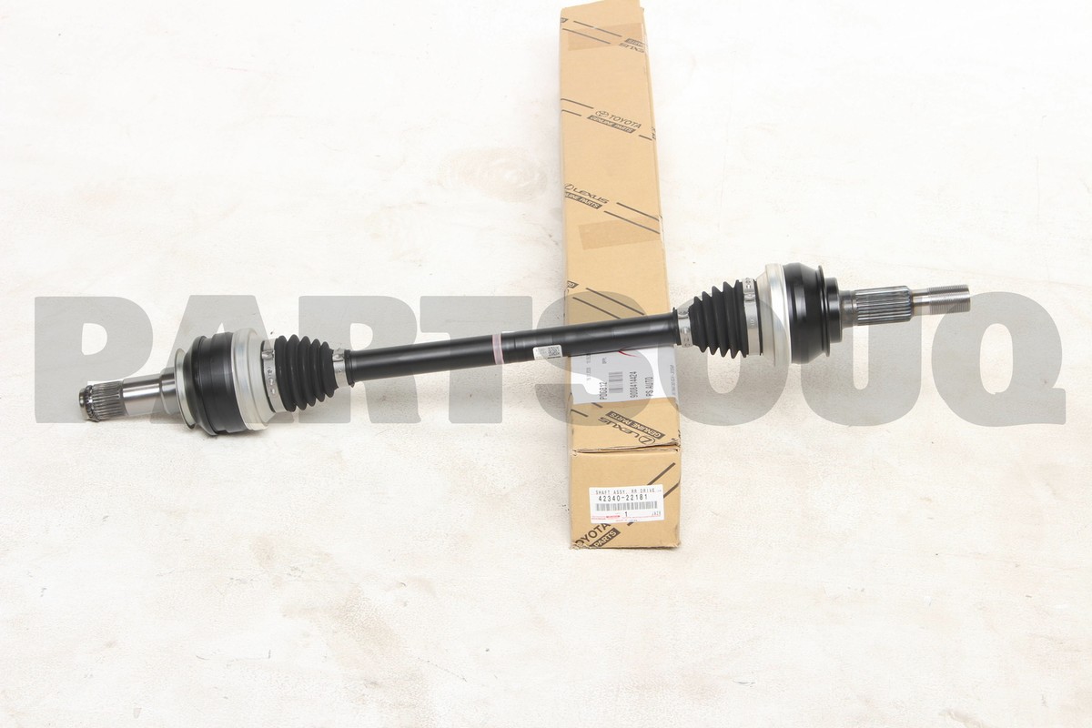 wwwi0011ページ 4234022181 Genuine Toyota SHAFT ASSY, REAR DRIVE, LH 42340-22181