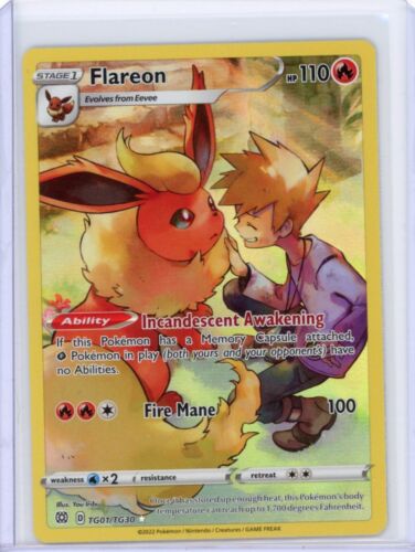 Flareon TG01/TG30 Full Art | 2022 Brillante Sterne | Pokemon TCG - Bild 1 von 2