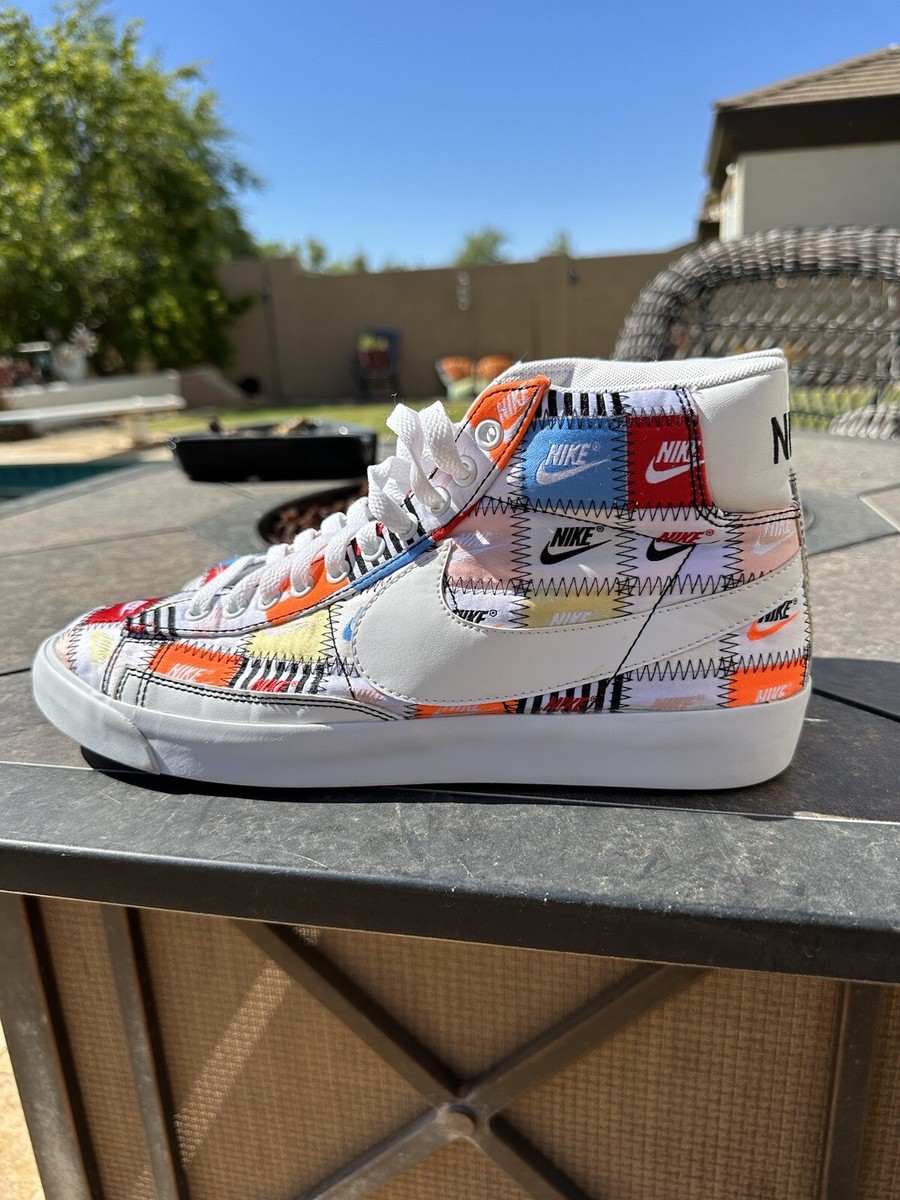 nike blazer mid 77 patchwork
