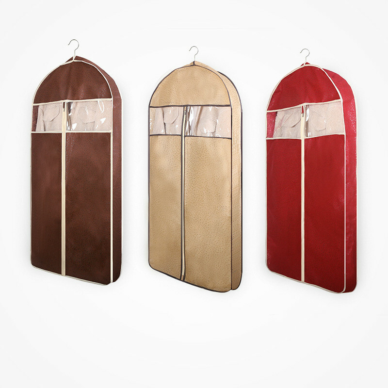 Clothes Hanging Dust Cover Garment Dress Suit Coat Storage Bags Pouch