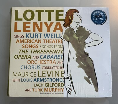 Lotte Lenya Sings Kurt Weill - NEU Original Verpackt