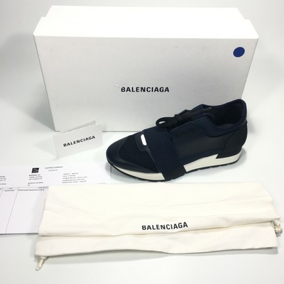 royal blue balenciaga runners womens
