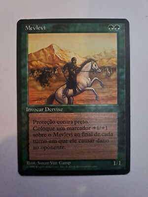 MTG 1 x Whirling Dervish - 1995 - Portuguese
