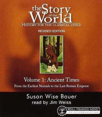 Story of the World Vol 1 New Sealed Ancient Times Rev Edition Unabr Susan Wise