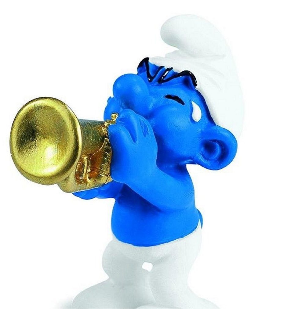 Figurine Schtroumpf Shell – PROMO 20083 – RARE – Schleich – TBE