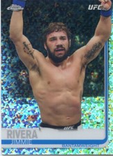 2019 TOPPS UFC CHROME Diamond Hot Box  Refractor #67 Jimmie Rivera - Bantamweigh