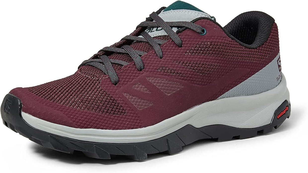 Nuove scarpe da trekking Salomon OUTLINE degustazione di vini cava da donna taglia US 6