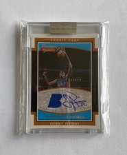 2002 Bowman Signature Tayshaun Prince Rookie Patch Auto /999 Sealed Pistons