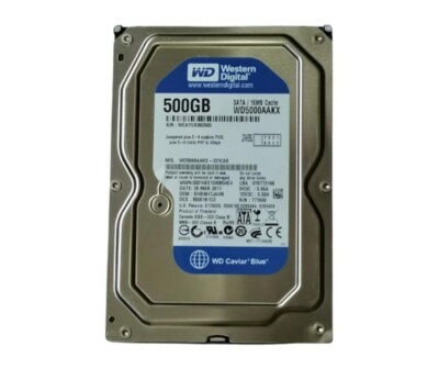 WESTERN DIGITAL はードディすく(内蔵) WD5000AAKX Western Digital WD5000AAKX ［WD Blue 500GB 500GBプらッた