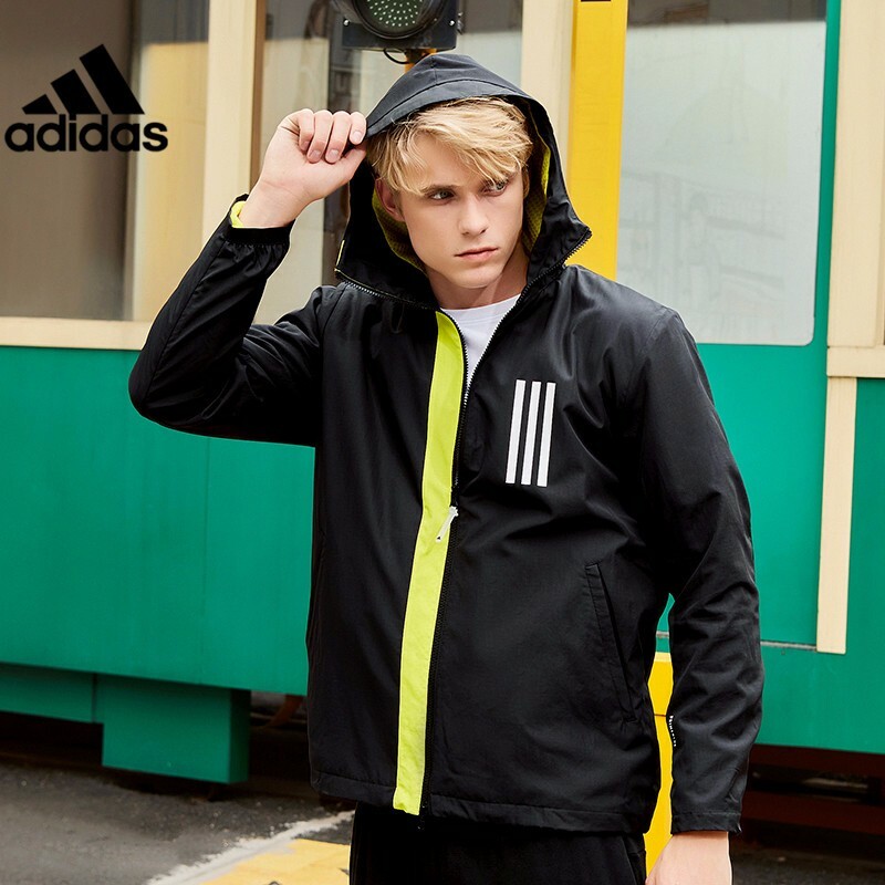 adidas Men's W.N.D. Primeblue RAIN.RDY Jacket Sportswear Outdoor GL8693