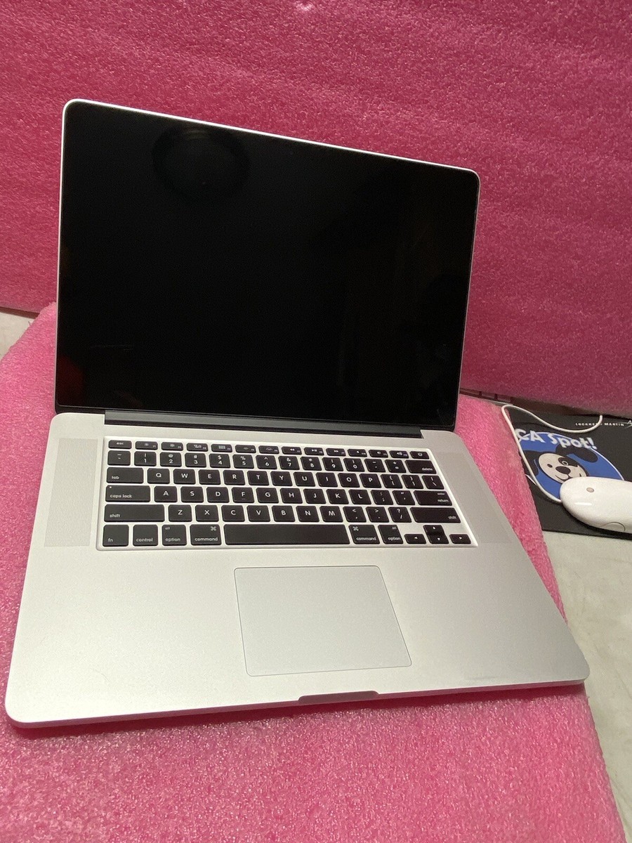 MacBook Pro 15-inch Retina Mid 2014 2.2GHz i7 16GB 256GB ssd